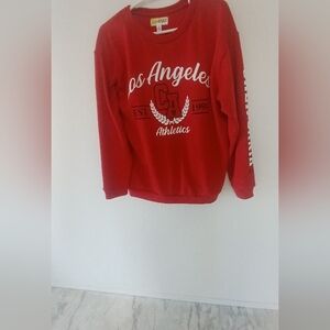 Lemoncake Red Los Angeles Athletics Sweatshirt M